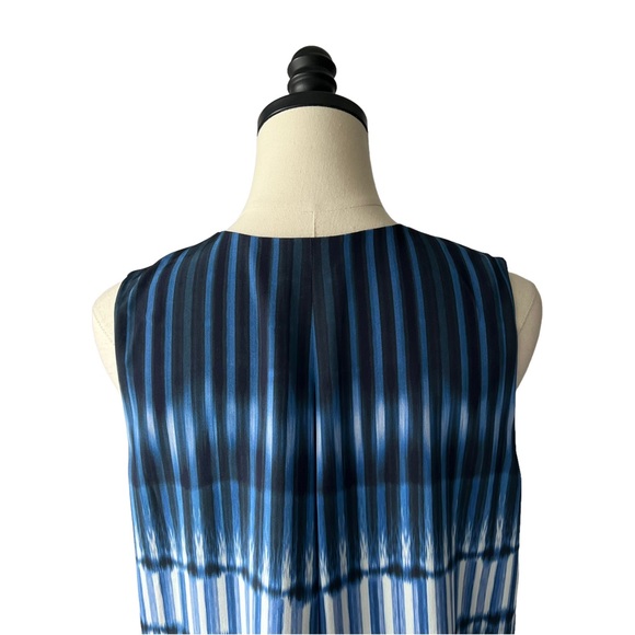 Vince Revolve Silk Printed Tie Dye Silk Layer Dress | LARGE - Picture 7 of 11